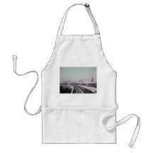 Train Ride in Tokyo Apron