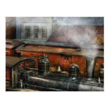 Train - The train yard II Postcard