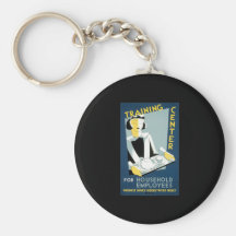 Training Centre For Household Employees Keychain