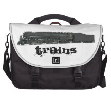 Trains Laptop Computer Bag