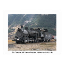 Trains Post Card