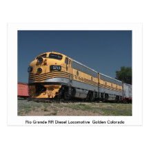 Trains Post Card