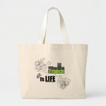 Trance Is Life Bags