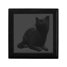 Tranquil Black Cat Gift Box