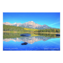 Tranquil Scene at Patricia Lake Photo Art