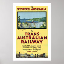 Trans Australian Railway Posters