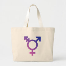 TRANS UNIVERSAL SYMBOL CANVAS BAGS