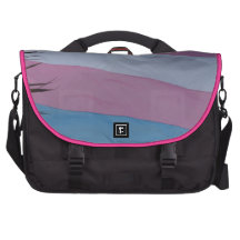 Transgender Flag Laptop Messenger Bag
