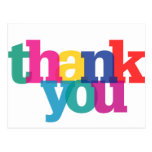 Transparent Thank You Postcard