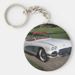 Transportation 077,classic cars,corvette,a classic key chain