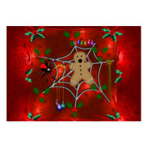 Trapped Gingerbread Business Card