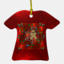 Trapped Gingerbread Christmas Ornaments