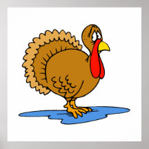 Trapper Turkey Poster