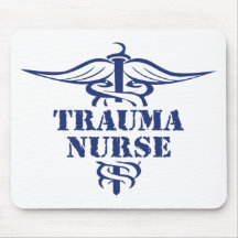 trauma nurse mouse pad