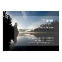 Travel 4 (Right) · Business Card Template