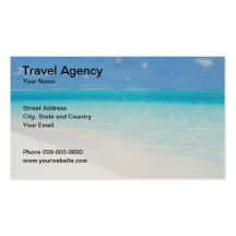 Travel Agency Business Card