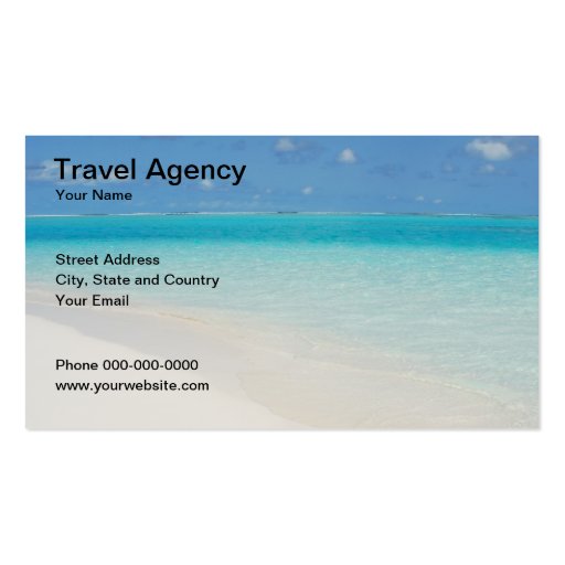 Travel Agency Business Card