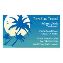 Travel Agent Business Card