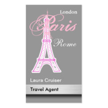 Travel Agent Business Cards