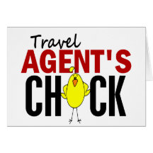 Travel Agent's Chick Cards