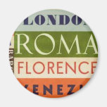 Travel Labels Magnet