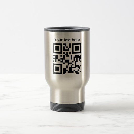 Travel mug (custom text)