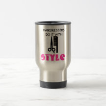TRAVEL MUG/ HAIRSTYLE