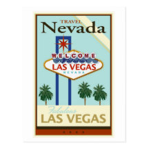 Travel Nevada Post Cards