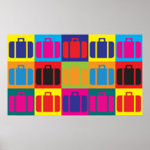 Travel Pop Art Print