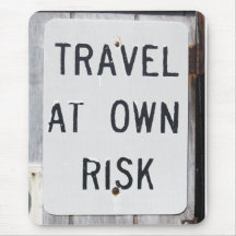 Travel Risk Mouse Pad