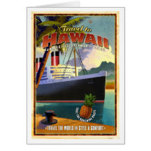 Travel to Hawaii Cards