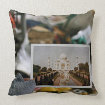 Travel To Taj Mahal Pillows