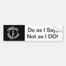 Traveling Hillbilly Corps bumper sticker
