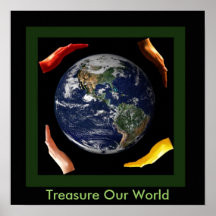 Treasure Our World Poster