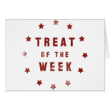 Treat of the Week Card