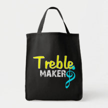 Treble Maker For Dark Products Tote Bags