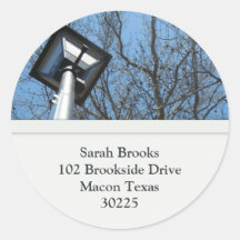 Tree Address Labels Sticker