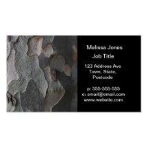 Tree Bark macro photography Business Card Templates