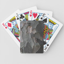 Tree Bark macro photography Card Decks