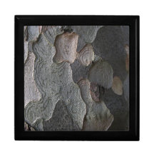 Tree Bark macro photography Trinket Boxes