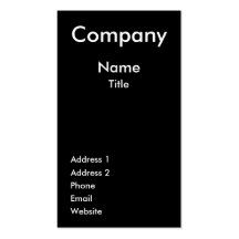 Tree Black & White Business Card Template