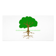 Tree Branches and Roots Photo Card