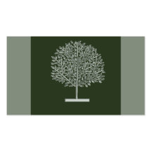 tree glow business card