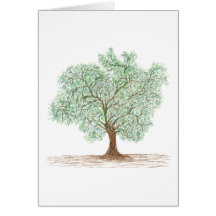 tree greeting cards