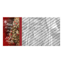 Tree Holiday Photo Card