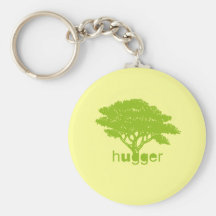 Tree Hugger T-shirt Keychains