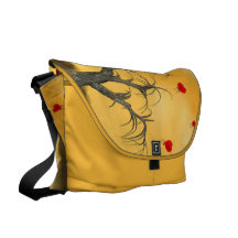 Tree of Broken Hearts Messenger Bag
