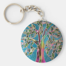 Tree of Enchantment Keyring Key Chains