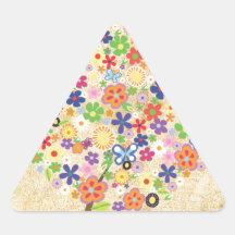 Tree of Flowers Stickers
