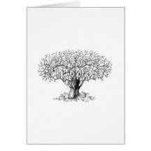Tree of Life - animals Greeting Card